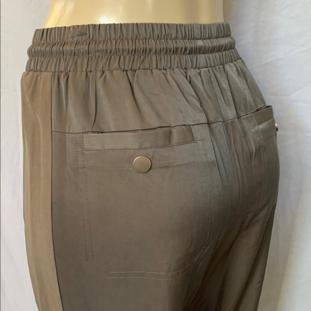 FINAL PRICE DEMOCRACY Jeans Cargo Utility Pants Size M Color Block Browns NWOT